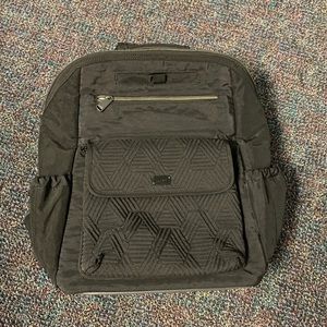 Lug tumbler backpack, black